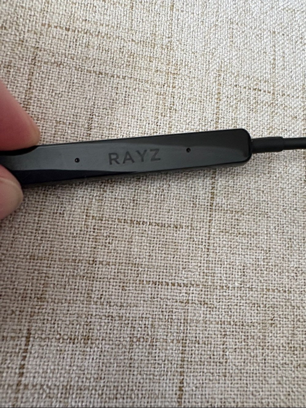 Black Wired Earbud Headphones with In-Line Control